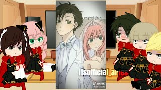 👒 Anya's classmates   Forgers & Desmond family reacts to Damian x Anya, Gacha club, COMPILATION 👒