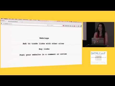 Angelina Fabbro: SEO for the New Millenium | DHTMLConf 2000 | JSFest Oakland 2014