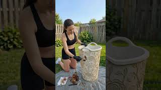 Turning Laundry Basket into LUXURY Planter! 😱✨ DIY Garden Hack