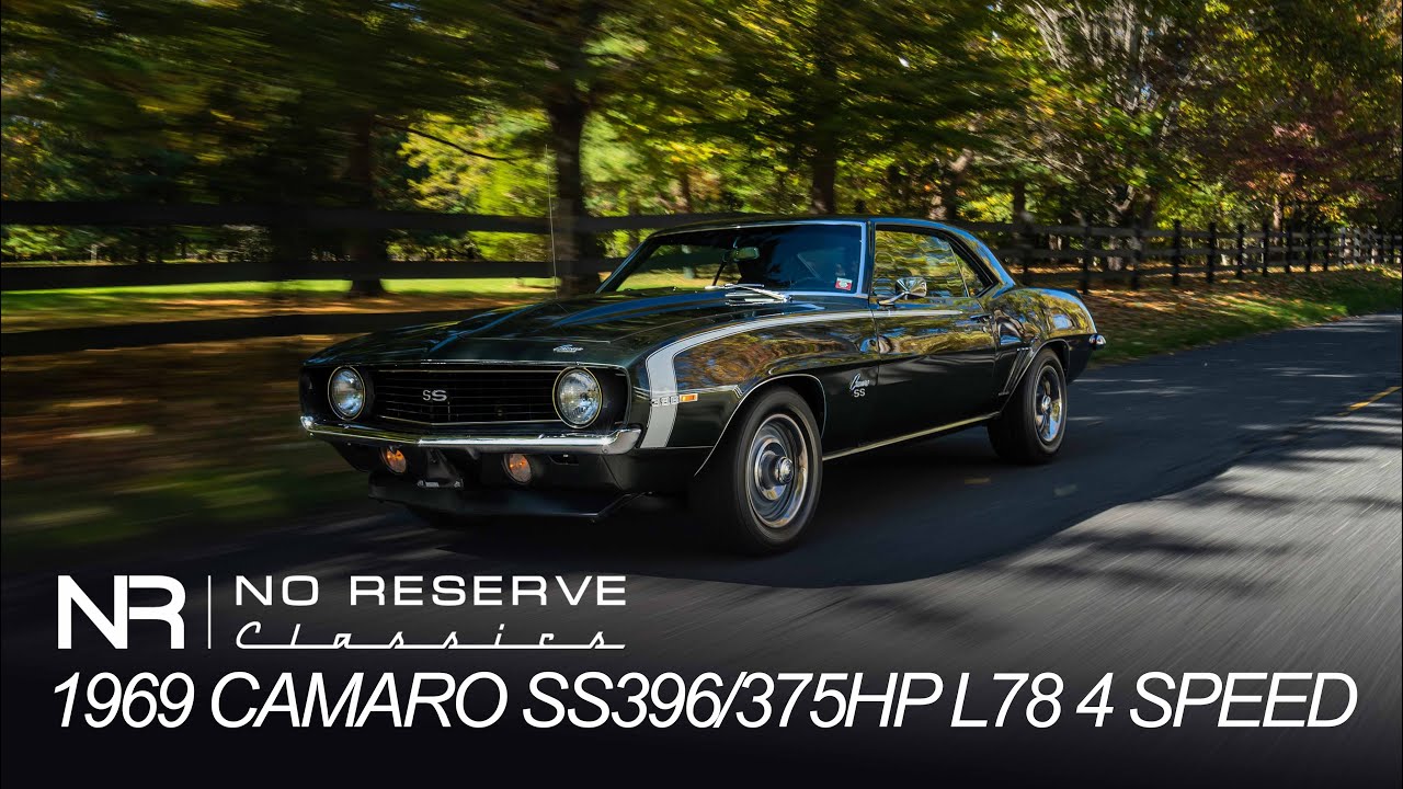 ⁣(4K) 1969 Chevrolet Camaro SS396/375HP L78 - FOR SALE 18005627815