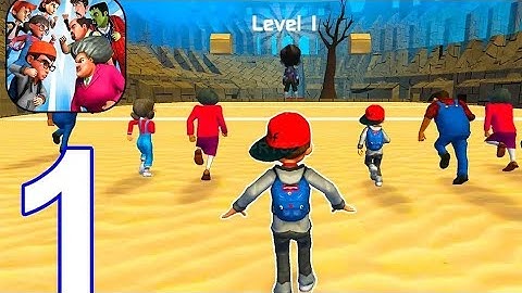 Clash of Scary Squad - Gameplay Walkthrough Part 1 Nick VS Teacher Tani Squid Game 🎮 #scary