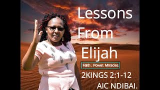 English Service. Lessons From Elijah [ Pst. Christine ]