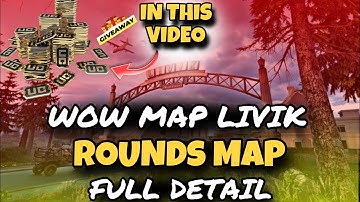 HOW TO MAKE ROUND MAP IN LIVIK | LIVIK WOW MAP | WOW LIVIK MAP TEAM SETTING