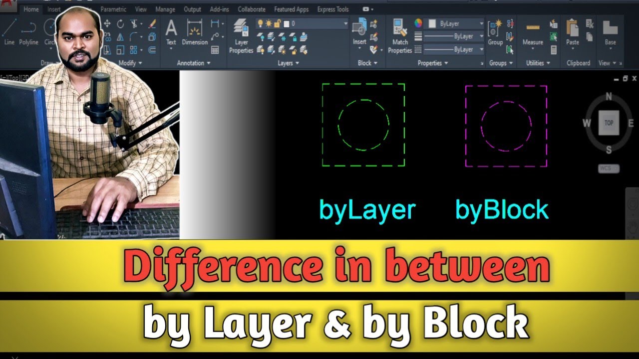 Byblock Project Explained Clearly ByLayer and ByBlock in AutoCAD | ByLayer vs ByBlock ...