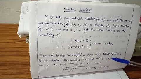 Class 7/Chapter 3/Unchanging Relations: Number Relations.
