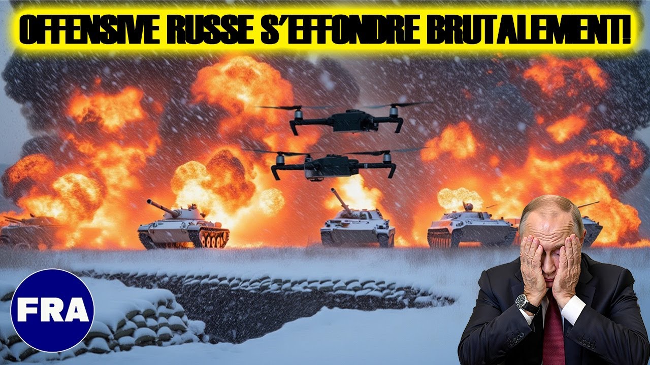 L’Offensive Russe Dans le Donbass S’ÉCROULE… Leur Ligne de Défense Vient de CÉDER | FRA Militaire