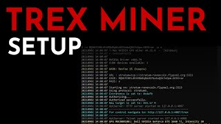 TRex miner Configuration and Setup | How To Use T Rex Miner Tutorial screenshot 2