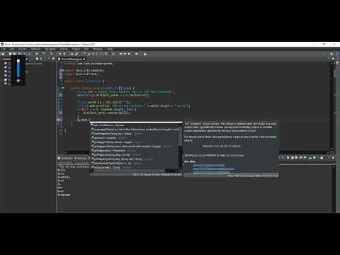 2. Count distinct words in java string