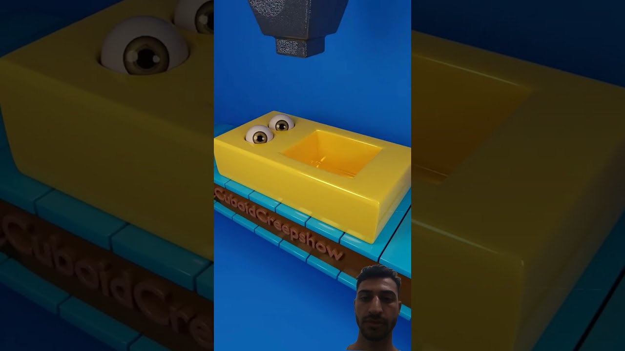 wow amazing cube monster animation 💓😍 