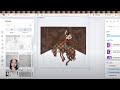 Tutorial #2 – How to Draw a Cowboy Riding the Desert Sky | Digital Art | DPIXXI