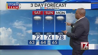 Brian Hutton Jr's 11 p.m. forecast