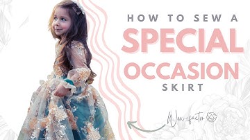 How to Sew a Special Occasion Skirt with an Enclosed Placket