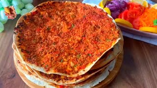 Daki̇kalar İçi̇nde Prati̇k Lahmacun Tari̇fi̇ Çok Kolay Çok Prati̇k Lahmacun Nasil Yapilir Şaşiracaksiniz