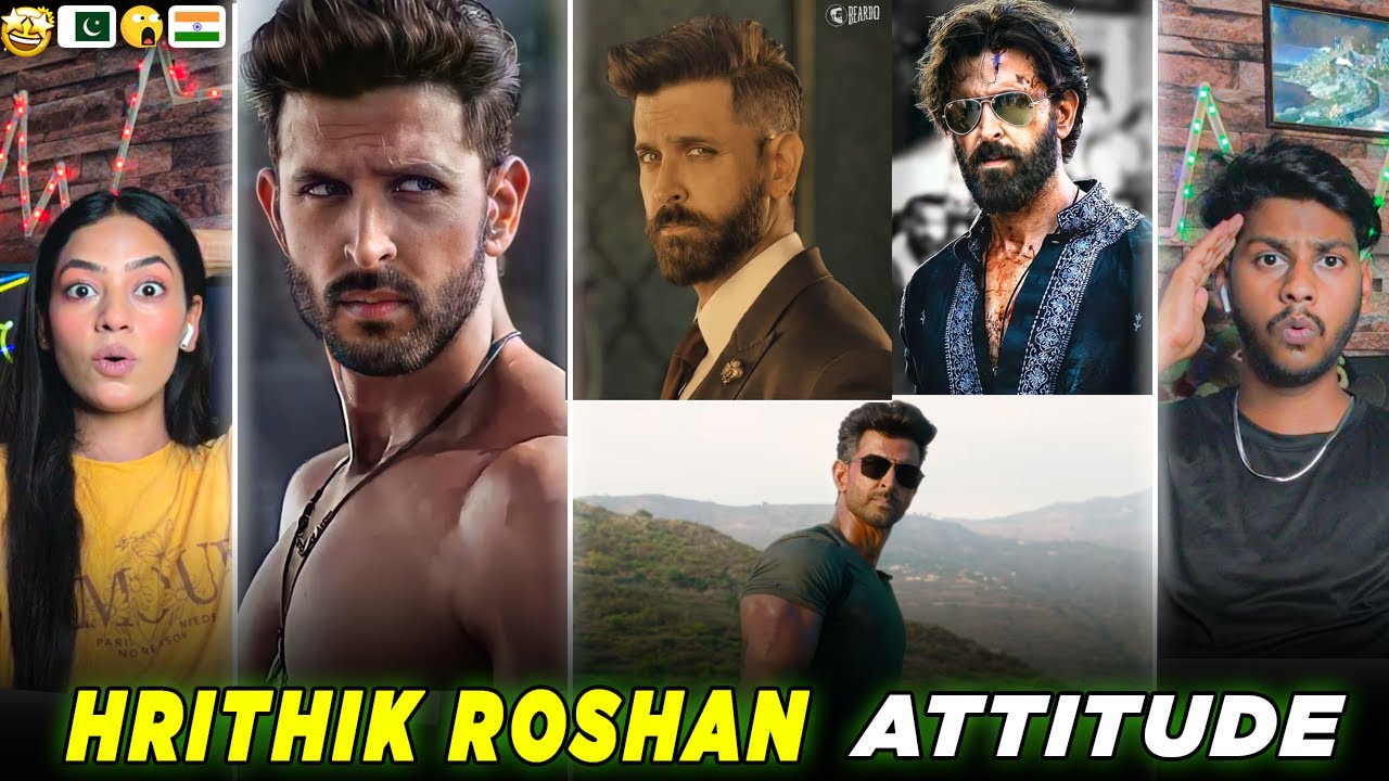 Bollywood Most Handsome & Talented Actor Hrithik Roshan Attitude  Edits | NG Reaction