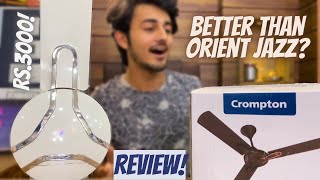 Crompton Gianna Decorative Ceiling Fan Review | Ceiling fan under Rs.3000 | Electrical Unboxing