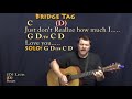 Wonderful Tonight (Eric Clapton) Guitar Cover Lesson in G with Chords/Lyrics - Munson