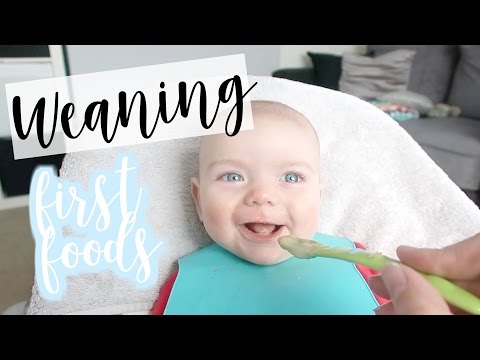 HOW TO WEAN YOUR BABY | FIRST FOODS