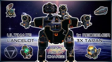 Ultimate LANCELOT w/ UE Redeemer & Taran – Gameplay | War Robots