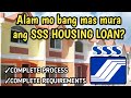 SSS HOUSING LOAN APPLICATION. How to apply SSS Housing Loan?