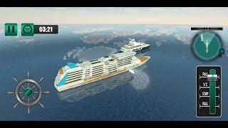 Ship driving in the Cruise Ship Driving Simulator. screenshot 4