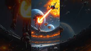 Alien Tech Spectacle: Energy Beams Under Twin Suns | Sci-Fi Short Visualizer