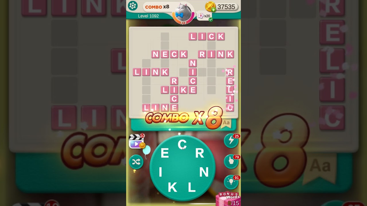 WORD VILLAS level 1092