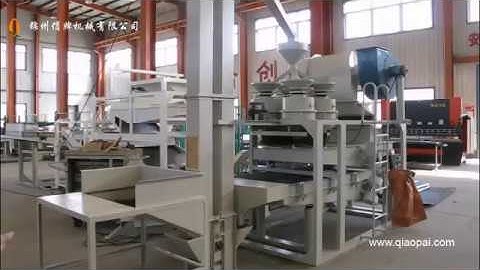 Buckwheat sheller / dehulling and separating equipment