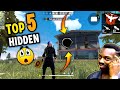 Top 5 Hidden Places - para SAMSUNG,A3,A5,A6,A7,J2,J5,J7,S5,S6,S7,S9,A10,A20,A30,A50,A70 // FREEFIRE