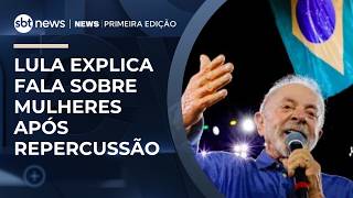 Lula explica fala sobre “toque” após repercussão | #NewsPrimeiraEdição