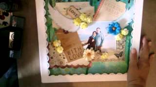 Projecto IamRoses - Mixed Media Layout