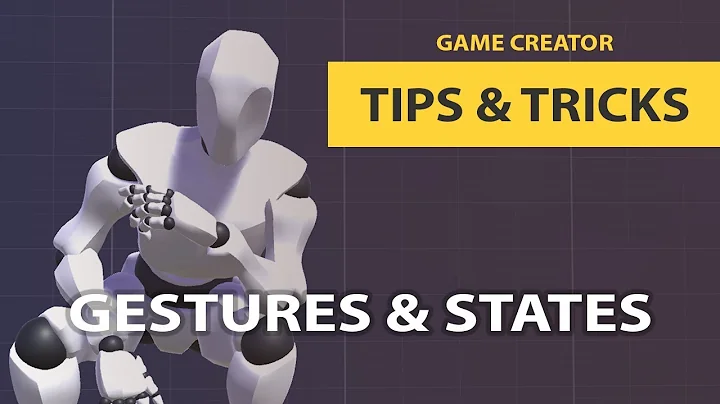 #6 Gestures & States - Unity Game Creator Tips & Tricks