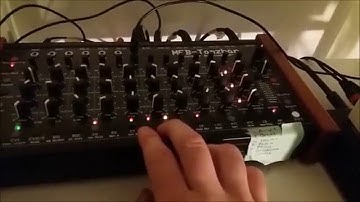 korgacid - korg ms-20 mini, x0xb0x, mfb tanzbär, korg volca sample, roland ju-06