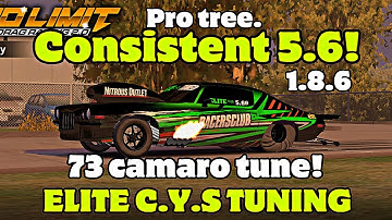 No limit 2 - 5.6 ‘73 Camaro tune! (Split bumper Camaro 5.6 tune. #nolimitdragracing2