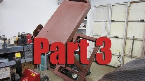 How To Build a Welding Cart For A Mig & Stick Welder Part 3/4