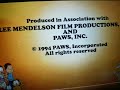 Mendelson Paws Productions Film Roman 9 Story Media Group 1994 Mendelson Paws Productions Film Roman 9 Story Media Group 1994