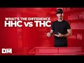 Whats the difference between hhc and thc  distromike