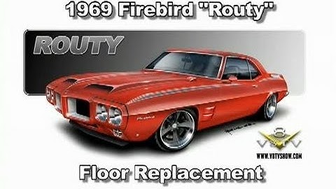 1969 Pontiac Firebird "Routy" Floor Replacement - V8TV-Video
