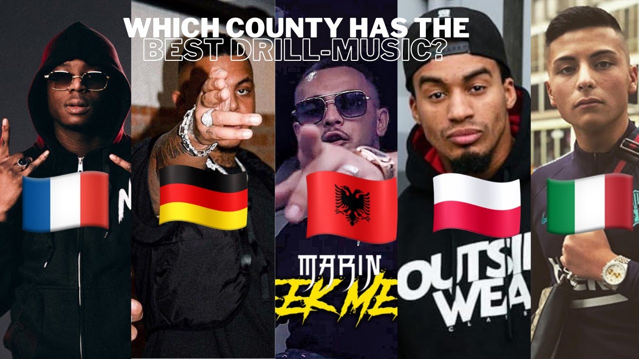 Drill music from different countries