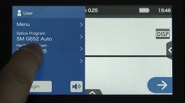 Fiber type and protection sleeve settings(Help Video for T-402S／S1V／S1V Ultra)