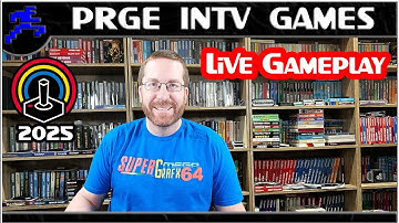 Intellivision Live Gameplay - PRGE 2025 Games - Part 2