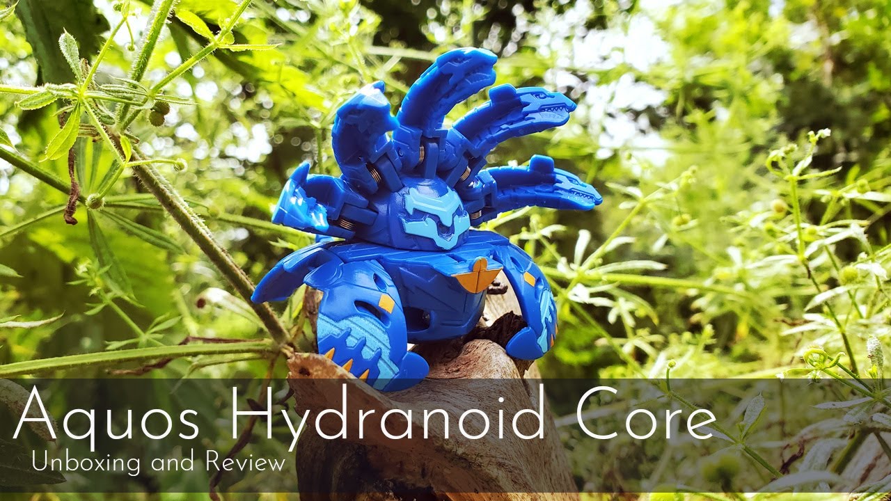 [#56] Bakugan Battle Planet: Miniaturowa hydra, Aquos Hydranoid Core