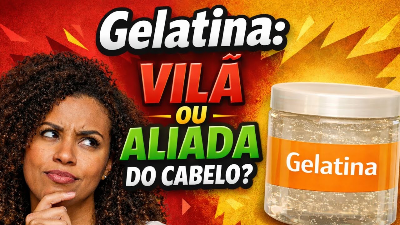 Antes de usar esta GELATINA no cabelo, você PRECISA saber disso! - YouTube