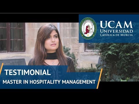 Master in Hospitality Management | UCAM Catholic University of Murcia