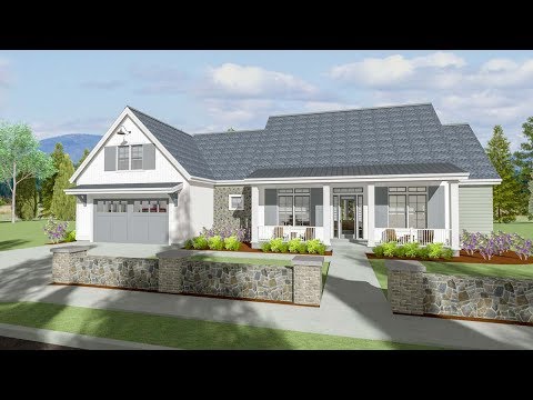 Architectural Designs  Modern  Farmhouse  Plan  64456SC 