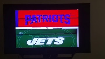 Nfl CBS intro Patriots vs Jets