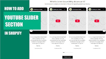 How to Create a Dynamic YouTube Video Slider in Shopify | Section 3
