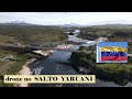 VENEZUELA SALTO YARUANI NA GRAN SABANA VISTO COM DRONE | AMANHECER NO MONTE RORAIMA E SUAS PAISAGENS