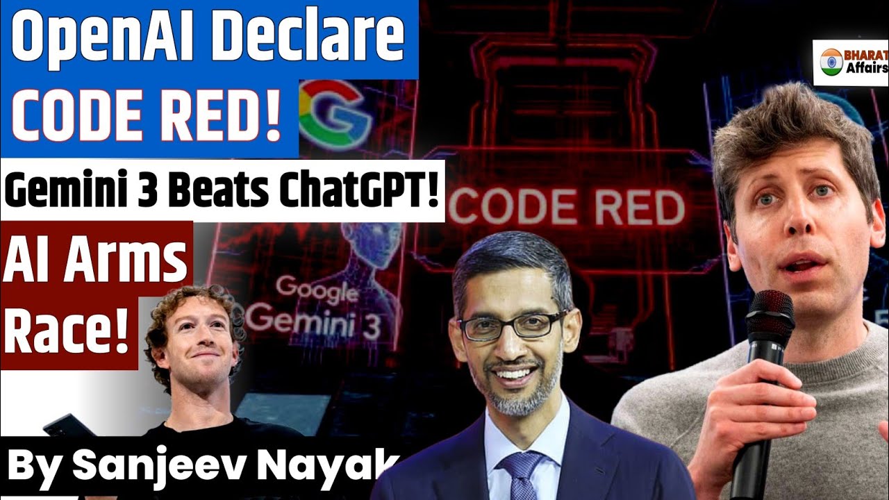 OpenAI Declares Code Red: Why Sam Altman Is Panicking About Google ...