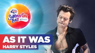 Harry Styles - As It Was (Live at Capital&#39;s Summertime Ball 2022)