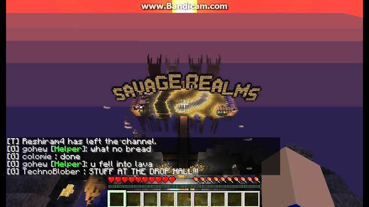 minecraft savage realms reveiw part 1 - YouTube